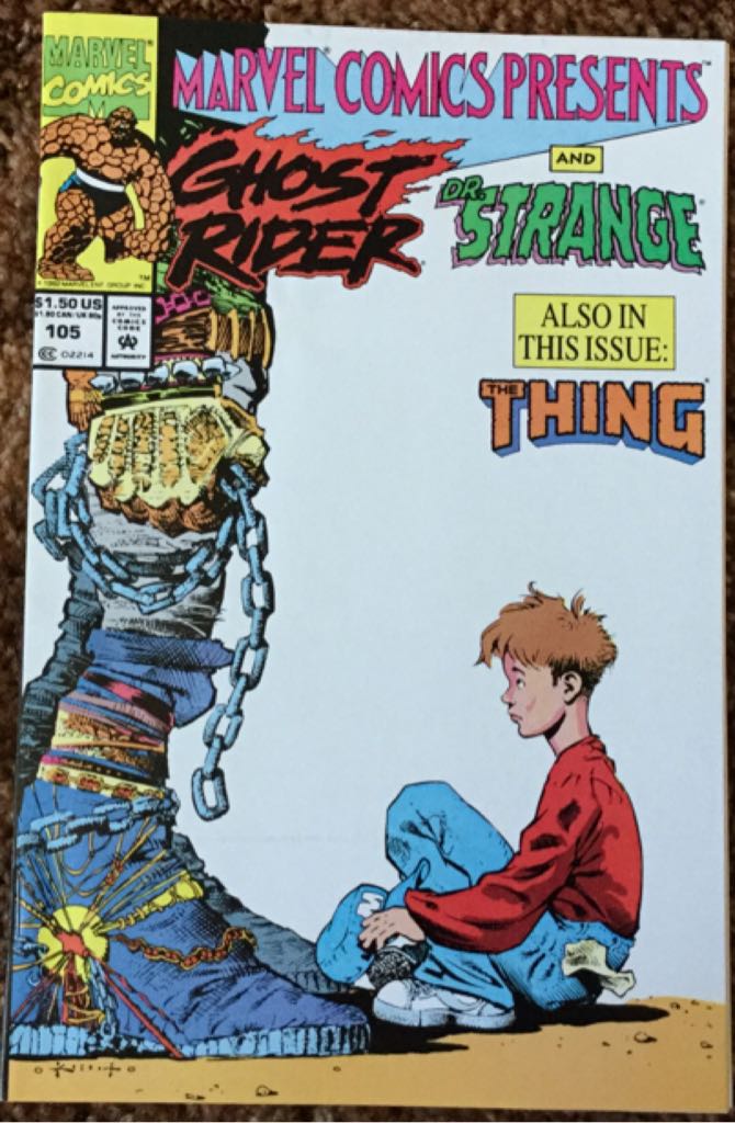 Marvel Comics Presents - Marvel Comics (105 - Jan 1992) comic book collectible [Barcode 009281022145] - Main Image 2