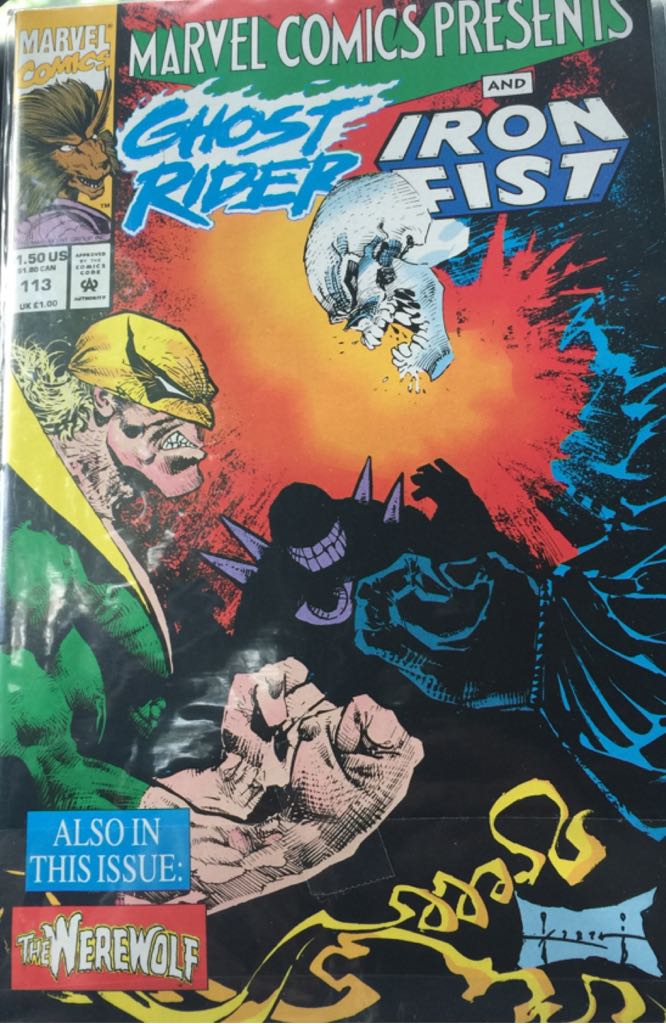 Marvel Comics Presents Wolverine - Marvel Comics (113 - Oct 1992) comic book collectible [Barcode 009281022145] - Main Image 2