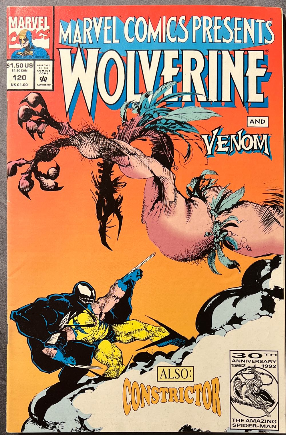 Marvel Comics Presents (Vol 1 | 1988) - Marvel Comics (120 - Jan 1993) comic book collectible [Barcode 009281022145] - Main Image 2