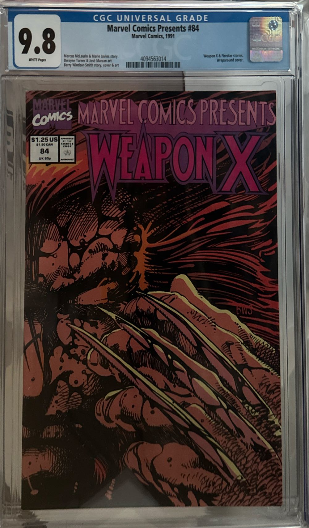 Marvel Comics Presents - Marvel Comics (84 - Sep 1991) comic book collectible [Barcode 071486022145] - Main Image 3