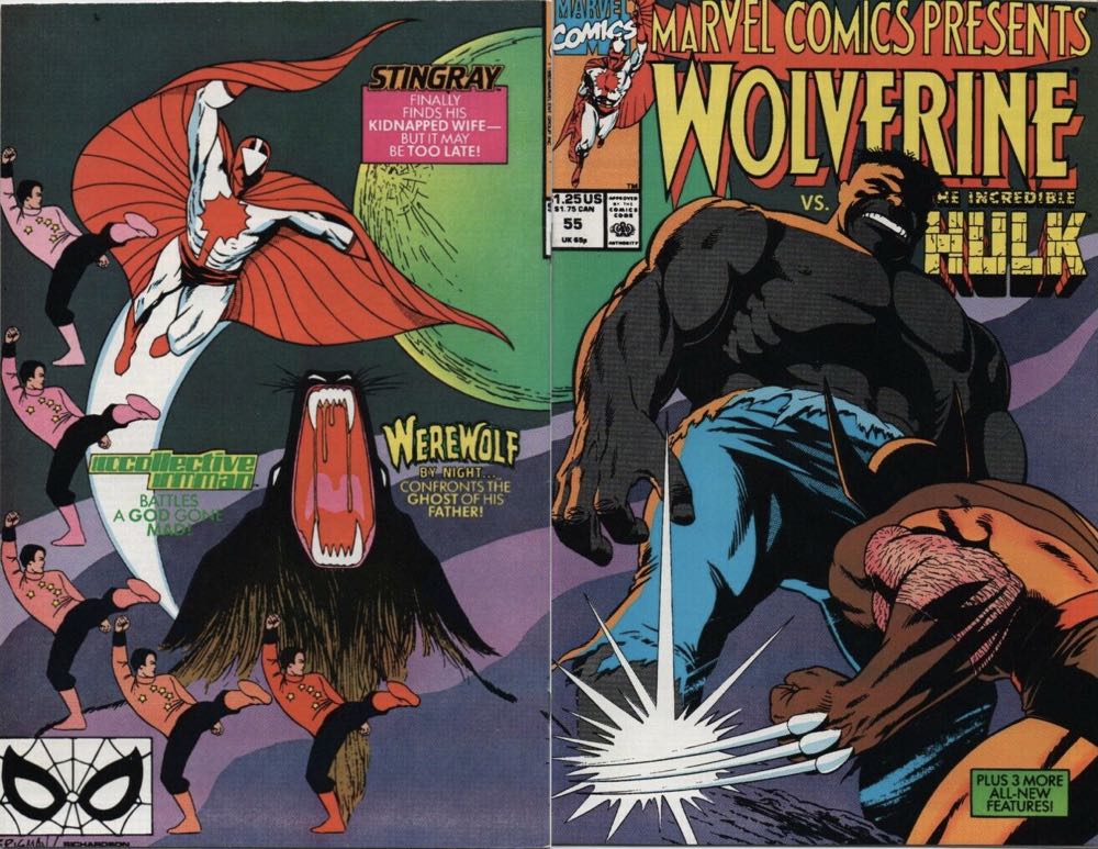 Marvel Comics Presents (1988) - Marvel Comics (55 - Jan 1990) comic book collectible [Barcode 071486022145] - Main Image 3