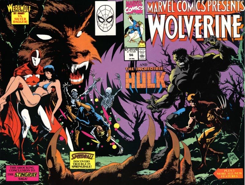 Marvel Comics Presents - Marvel (56 - Aug 1990) comic book collectible [Barcode 071486022145] - Main Image 3