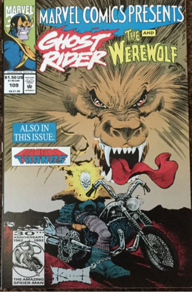 Marvel Comics Presents Wolverine - Marvel Comics (109 - Jul 1992) comic book collectible [Barcode 071486022145] - Main Image 2