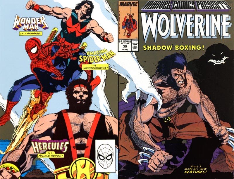 Marvel Comics Presents Wolverine - Marvel Comics (39 - Jan 1990) comic book collectible [Barcode 071486022145] - Main Image 3