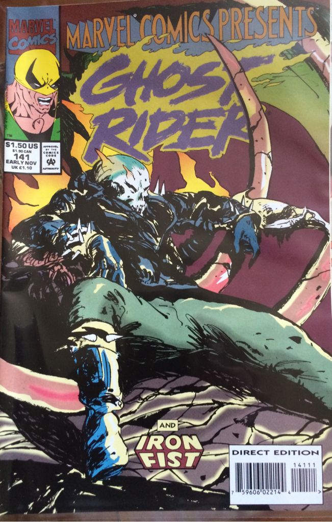 Marvel Comics Presents - Marvel Comics (141 - Nov 1993) comic book collectible [Barcode 07148602214501] - Main Image 2