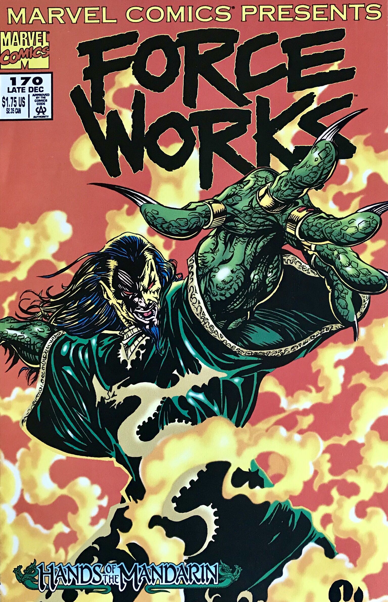 Force Works - Marvel Comics (170 - Dec 1994) comic book collectible [Barcode 759606022144] - Main Image 2
