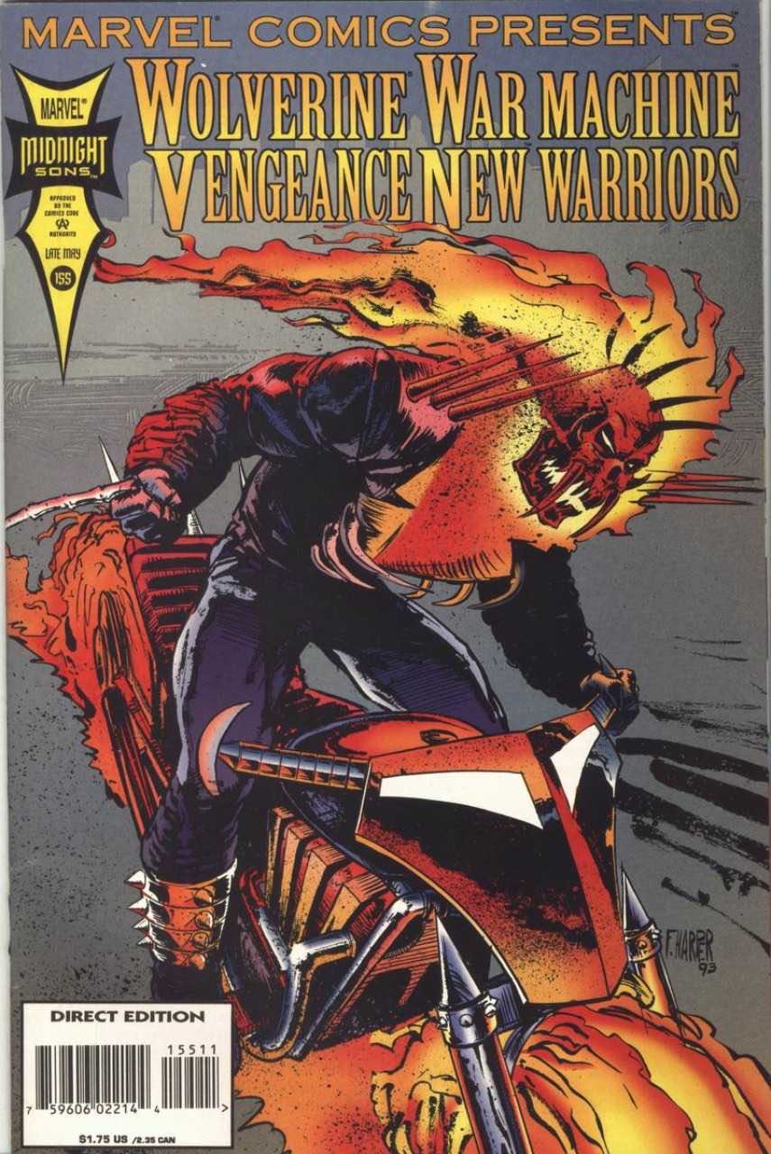 Marvel Comics Presents (Vol 1 | 1988) - Marvel (Midnight Sons) (155 - May 1994) comic book collectible [Barcode 759606060108] - Main Image 2