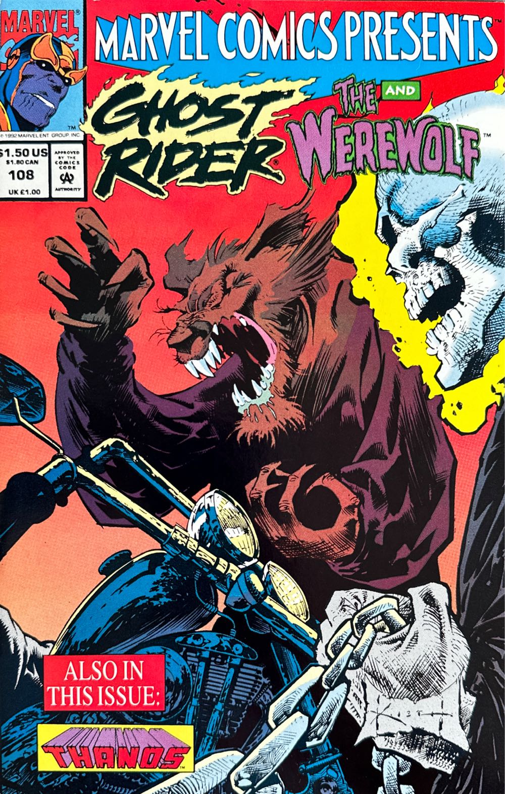 Marvel Comics Presents #108 - Marvel (108 - Jun 1992) comic book collectible [Barcode 000000000] - Main Image 2