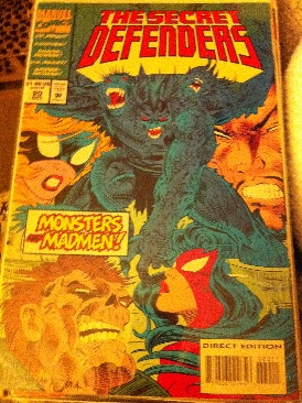 Secret Defenders - Marvel Comics (20 - Oct 1994) comic book collectible [Barcode 759606022656] - Main Image 1