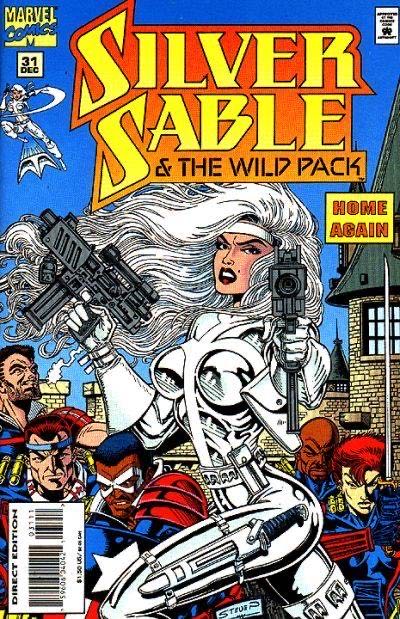 Silver Sable And The Wild Pack - Marvel Comics (26 - Jul 1994) comic book collectible [Barcode 759606040421] - Main Image 2