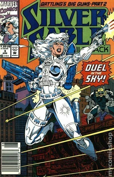 Silver Sable And The Wild Pack - Marvel Comics (26 - Jul 1994) comic book collectible [Barcode 759606040421] - Main Image 3