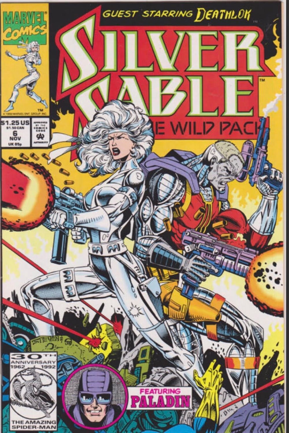 Silver Sable And The Wild Pack - Marvel Comics (26 - Jul 1994) comic book collectible [Barcode 759606040421] - Main Image 4