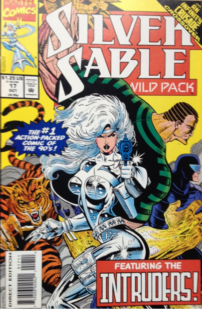 Silver Sable & The Wild Pack  (17) comic book collectible [Barcode 759606040421] - Main Image 1