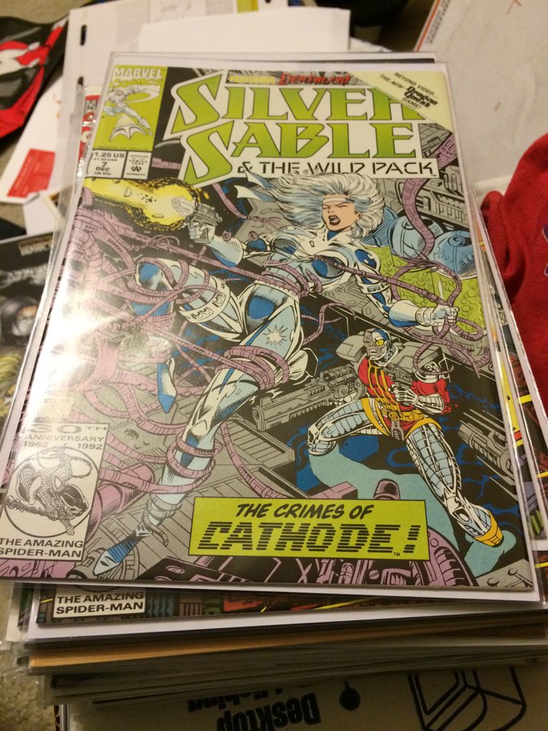 Silver Sable and The Wildpack - Marvel (7 - 12/1992) comic book collectible - Main Image 1