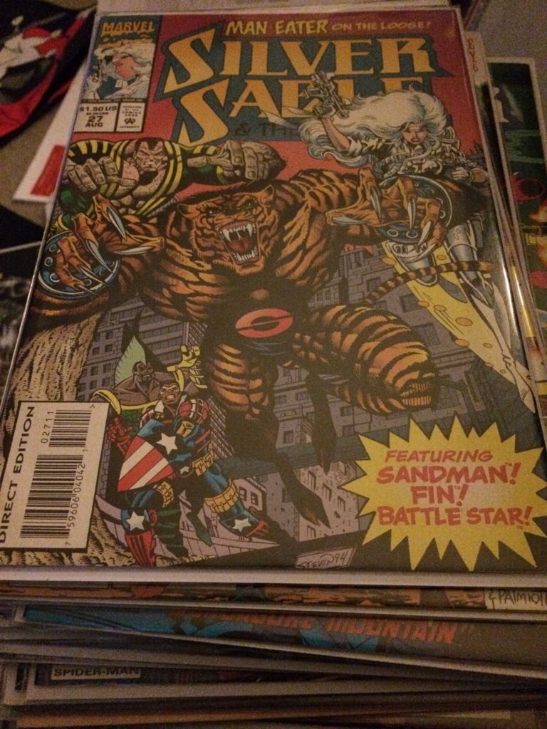 Silver Sable And The Wild Pack - Marvel Comics (27 - Aug 1994) comic book collectible - Main Image 1