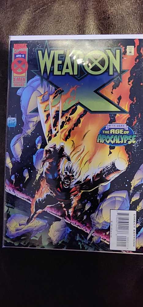 Weapon X - Marvel (2 - Apr 1995) comic book collectible [Barcode 759606042036] - Main Image 3