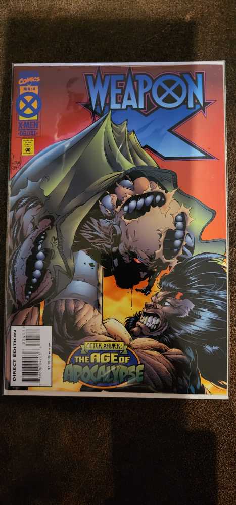 Weapon X - Marvel (4 - Jun 1995) comic book collectible [Barcode 759606042036] - Main Image 2