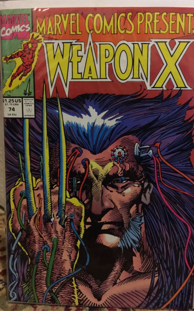 Weapon X  (74) comic book collectible [Barcode 759606053728] - Main Image 1