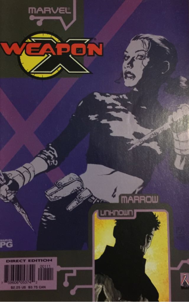 Weapon X - Marvel (1 - Oct 2002) comic book collectible [Barcode 759606053728] - Main Image 1