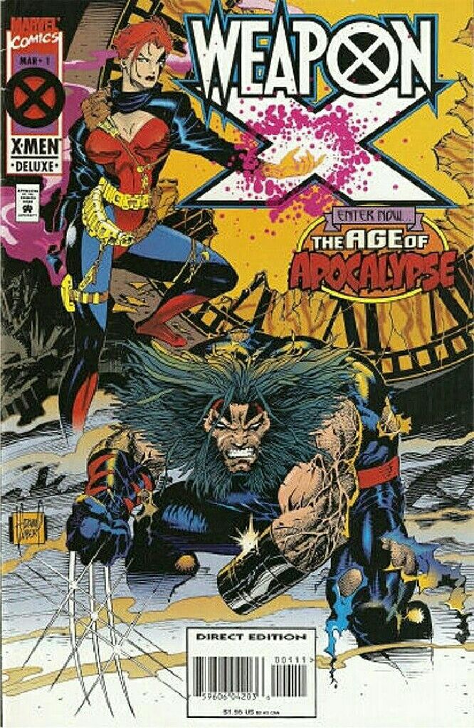 The Age Of Apocalypse: Weapon X - Marvel Comics (1) comic book collectible [Barcode 009281022541] - Main Image 1