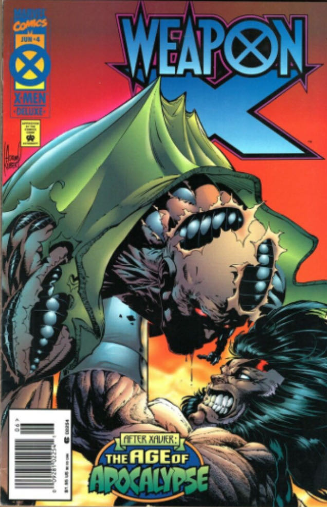 Weapon X - Marvel Comics (4 - 06/1995) comic book collectible [Barcode 75960604203600411] - Main Image 2