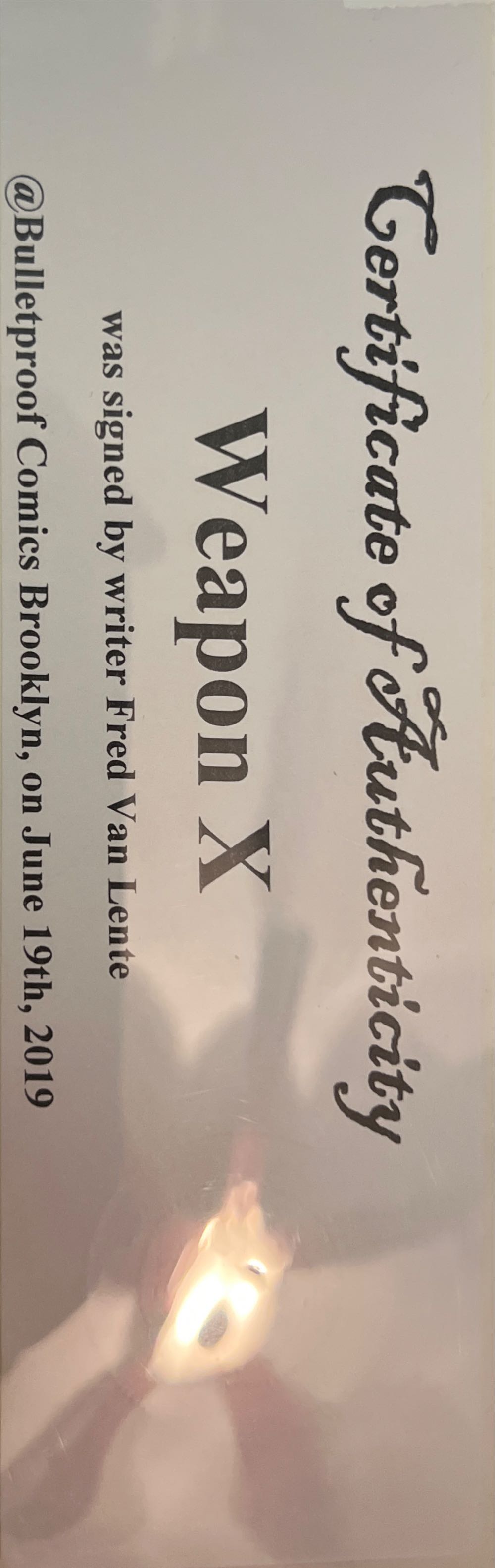 Weapon X Vol 3 - Marvel Comics (8 - Nov 2017) comic book collectible [Barcode 75960608649800811] - Main Image 3