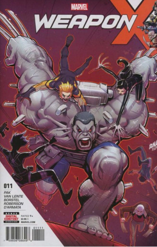 Weapon X (2017) - Marvel (11 - Jan 2018) comic book collectible [Barcode 75960608649801111] - Main Image 1