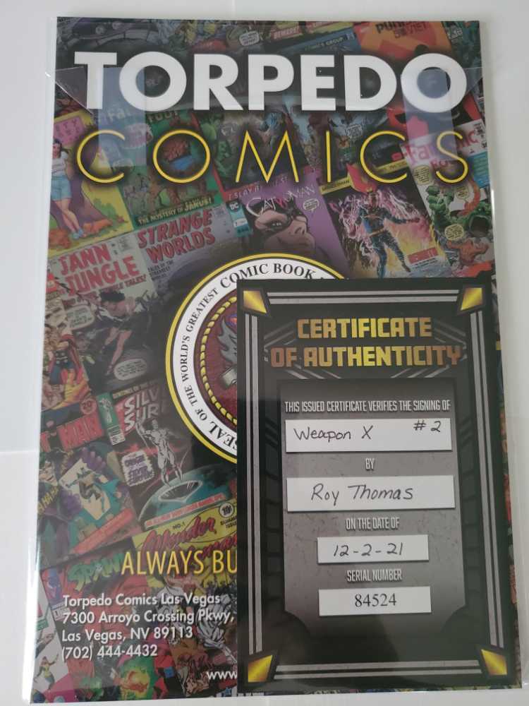 Weapon X - Marvel (2 - Apr 1995) comic book collectible [Barcode 75960604203600211] - Main Image 2