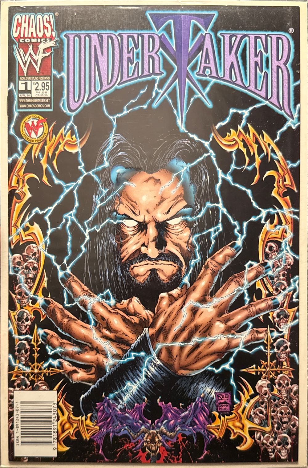 Undertaker - Chaos! Comics (#1 - Apr 1999) comic book collectible - Main Image 2
