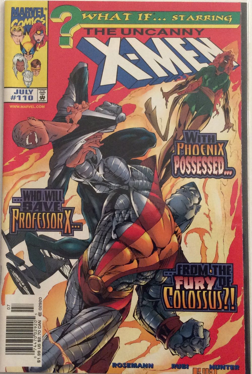 What If...? - Marvel Comics (110 - Jul 1998) comic book collectible [Barcode 074470029205] - Main Image 2