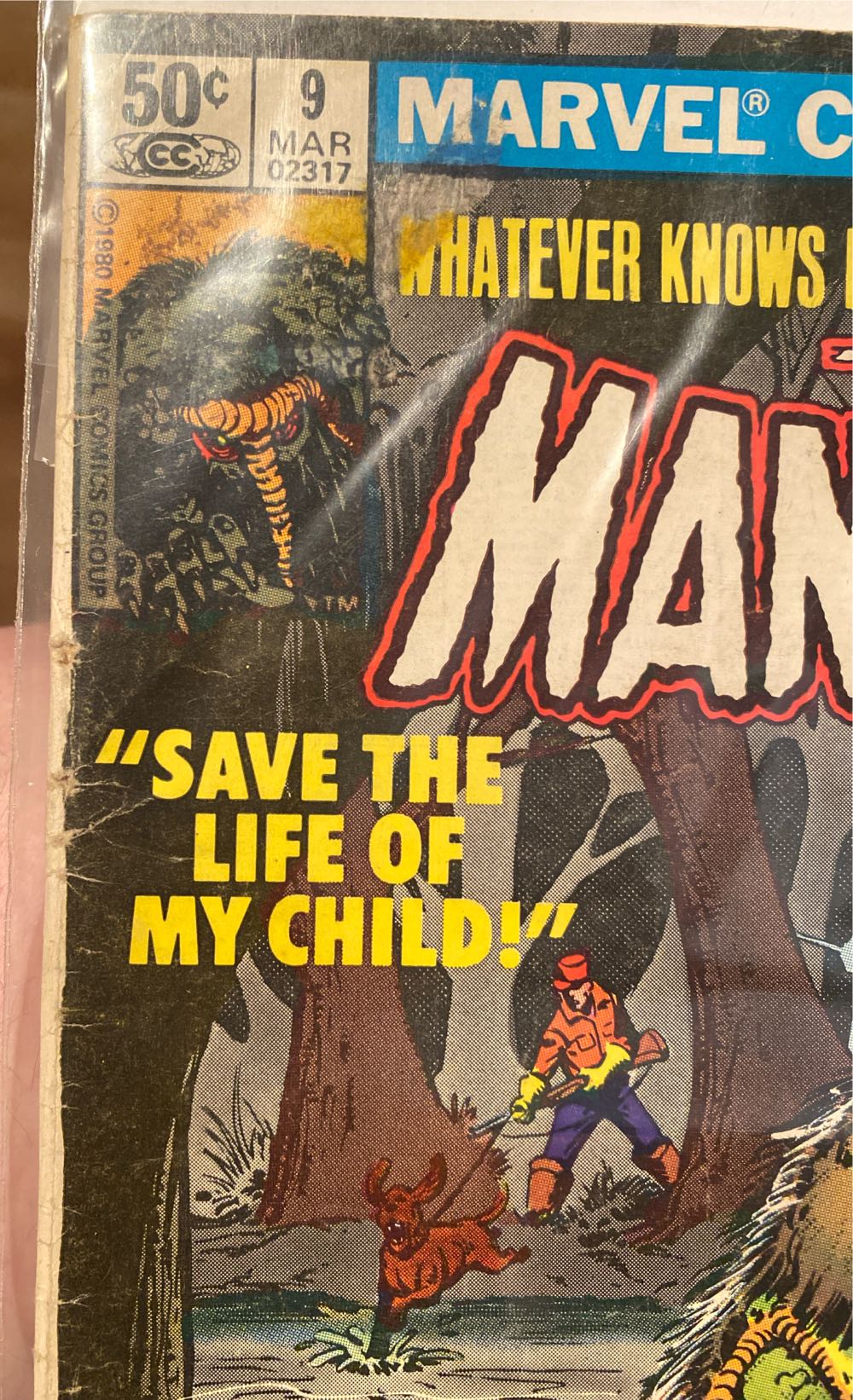 Man-thing Vol 2 - Marvel Comics Group (9) comic book collectible - Main Image 4