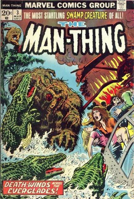 Man-thing  (3) comic book collectible - Main Image 1