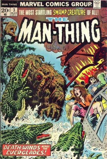 Man-thing (3) comic book collectible - Main Image 1