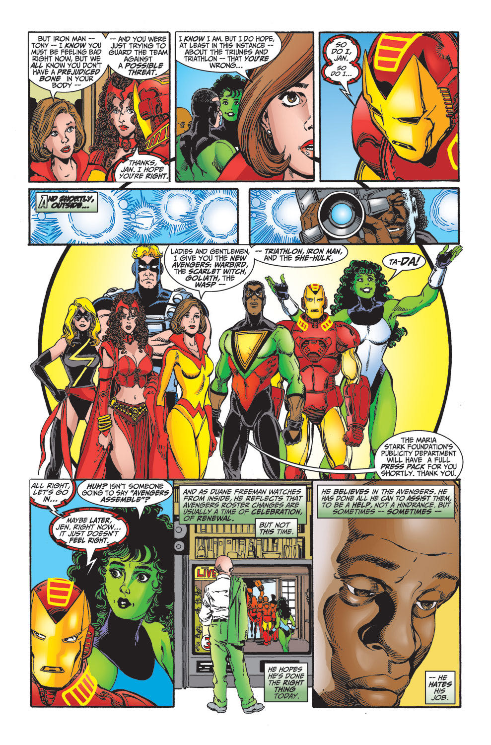 Avengers, The Vol. 3 - Marvel Comics (27 - Apr 2000) comic book collectible [Barcode 759606044580] - Main Image 4