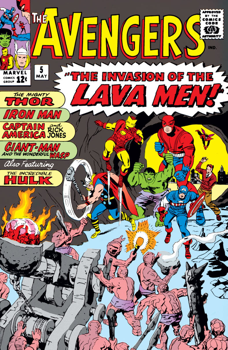The Avengers - Vista Publicactions Inc. (5 - May 1964) comic book collectible [Barcode 552558] - Main Image 2