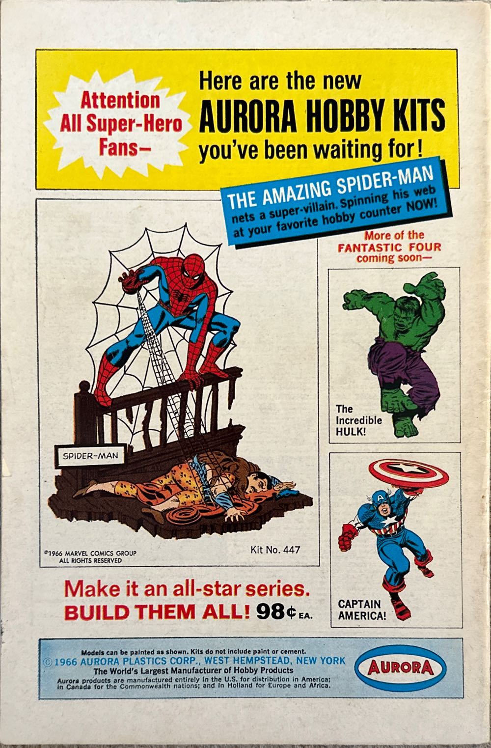Avengers, The - Vista Publications, Inc. (35 - Dec 1966) comic book collectible [Barcode 8524] - Main Image 2