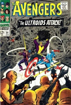 Avengers (Vol. 1), The - Marvel (36 - Jan 1967) comic book collectible [Barcode 584486] - Main Image 1