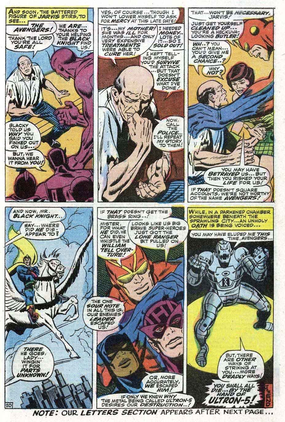 The Avengers 55🔑 - Marvel Comics (55 - 08/1968) comic book collectible [Barcode 28855654485] - Main Image 4