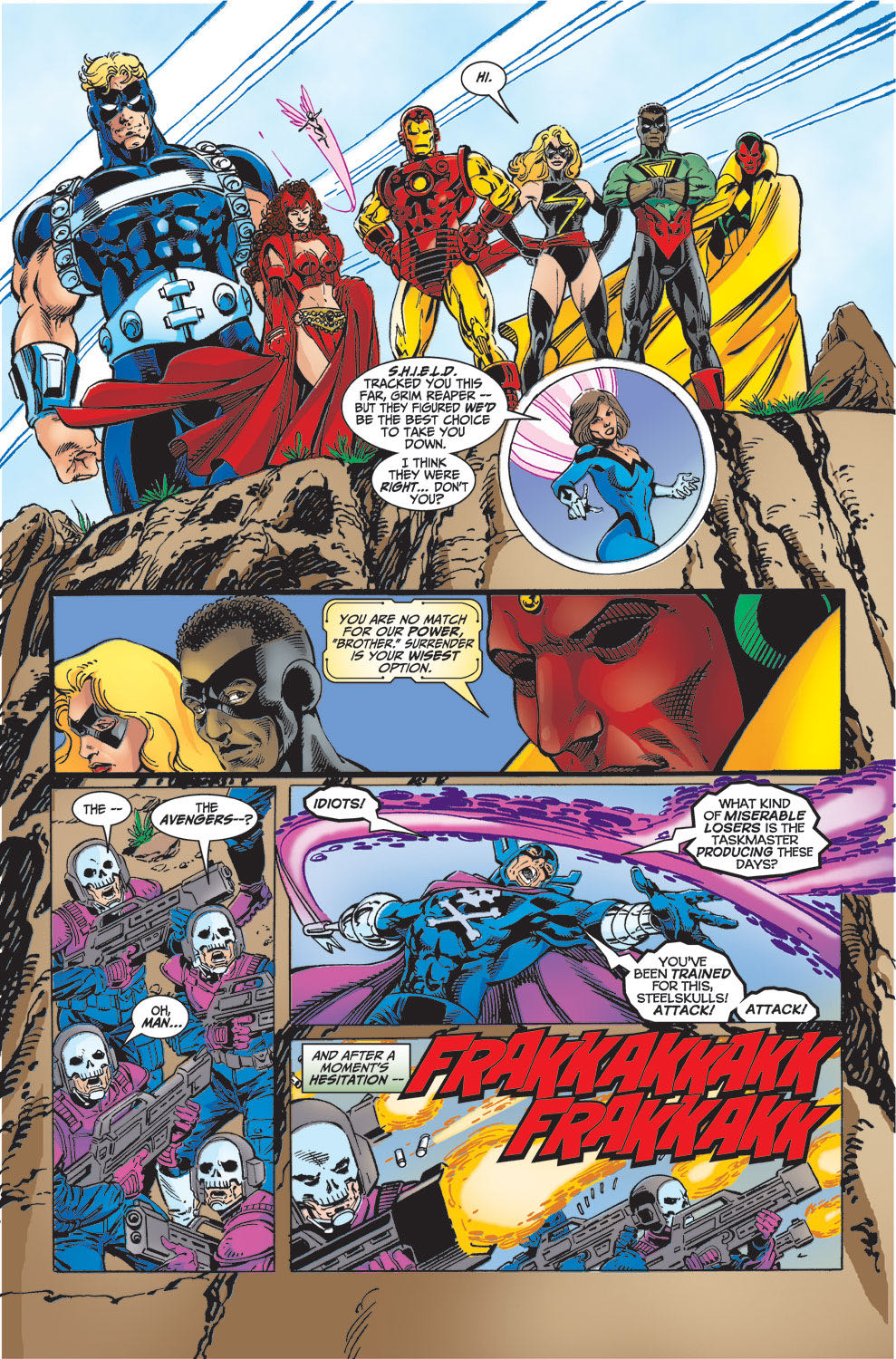 Avengers, The Vol. 3 - Marvel Comics (32 - 09/2000) comic book collectible [Barcode 759606044580] - Main Image 4