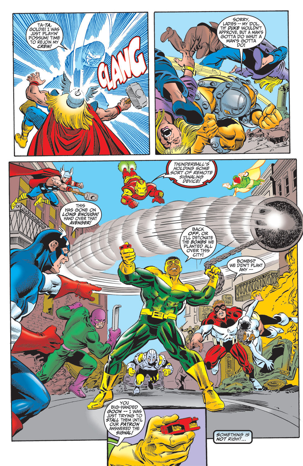 Avengers, The Vol. 3 - Marvel Comics (16 - May 1999) comic book collectible [Barcode 759606044580] - Main Image 4