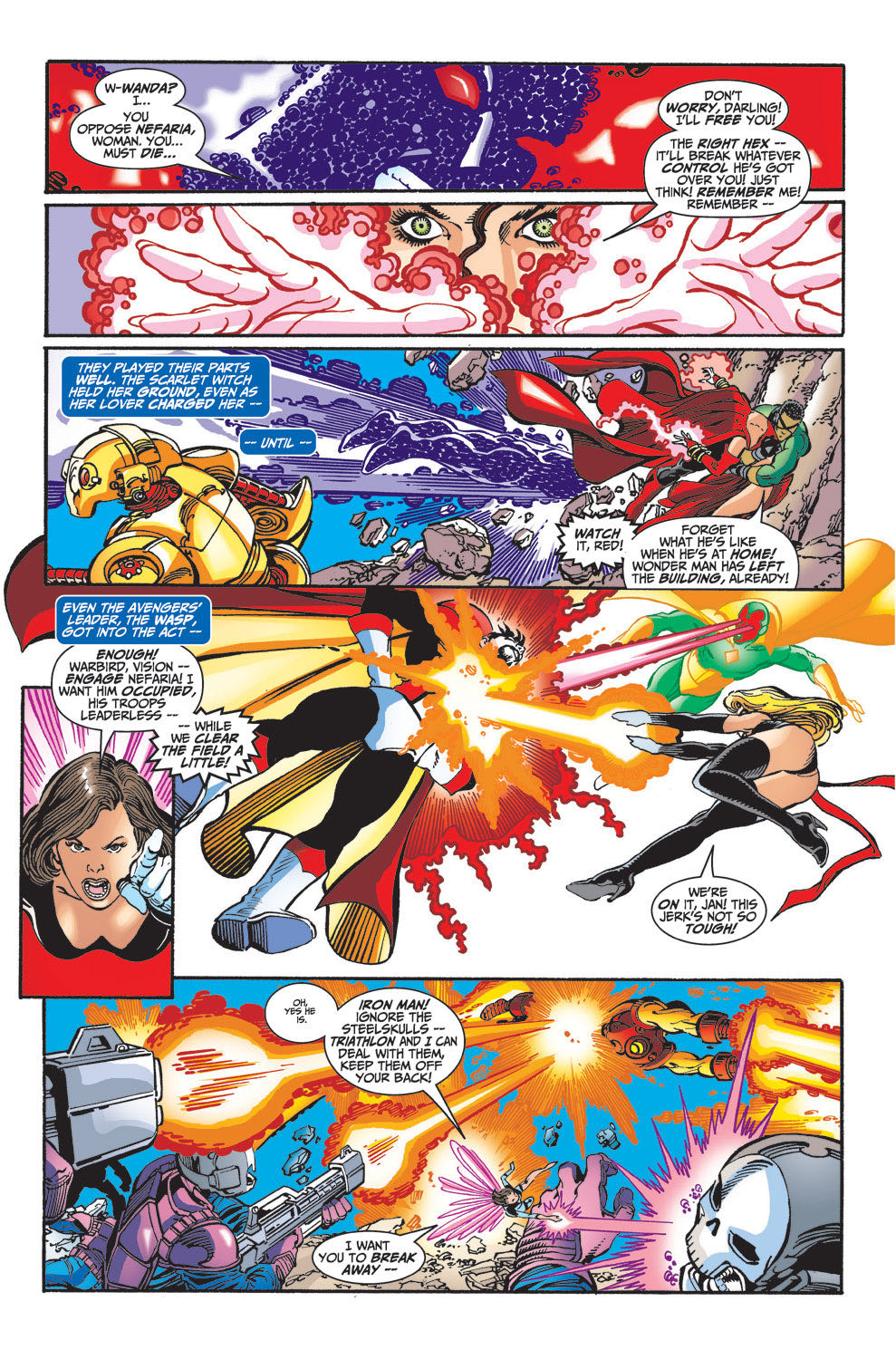 Avengers, The Vol. 3 - Marvel Comics (33 - Oct 2000) comic book collectible [Barcode 759606044580] - Main Image 3