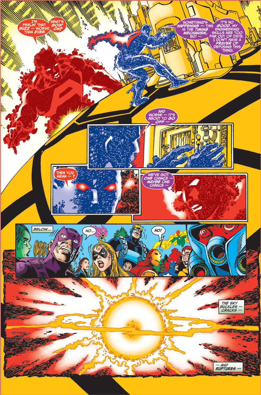 Avengers, The Vol. 3 - Marvel Comics (34 - 11/2000) comic book collectible [Barcode 759606044580] - Main Image 4