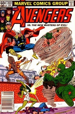 Avengers- The - Marvel Comcs (222 - Aug 1982) comic book collectible [Barcode 071486024583] - Main Image 1