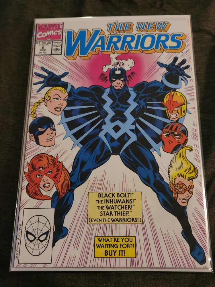 New Warriors, The - Marvel (6 - Dec 2018) comic book collectible [Barcode 071486013235] - Main Image 2