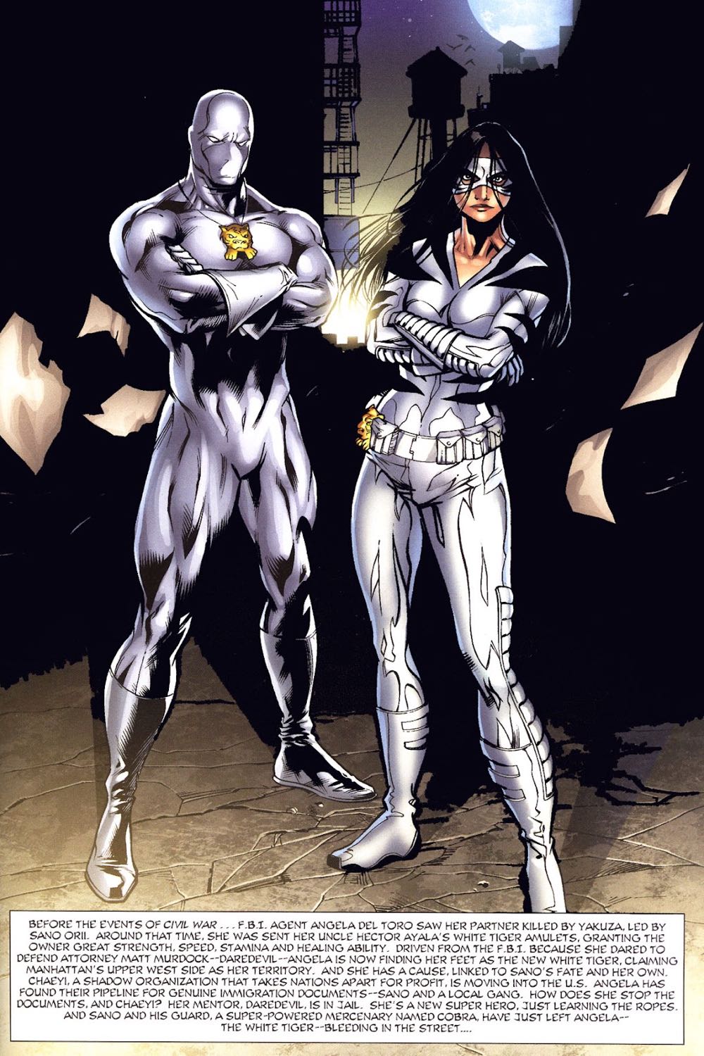 White Tiger - Marvel Comics (2 - Feb 2007) comic book collectible [Barcode 759606059614] - Main Image 3