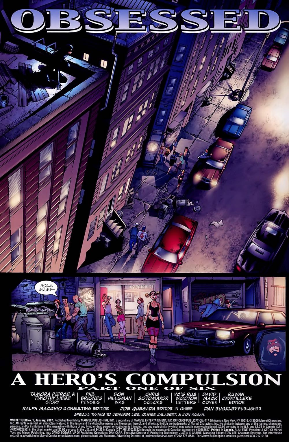 White Tiger - Marvel Comics (1 - Jan 2007) comic book collectible [Barcode 759606059614] - Main Image 2