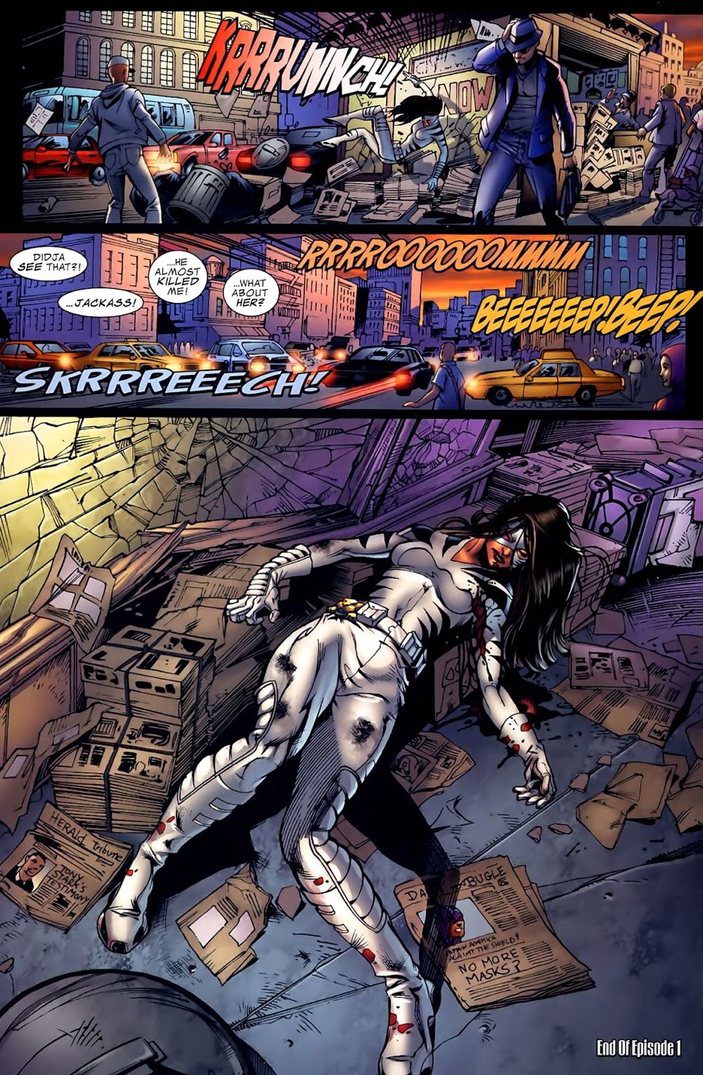 White Tiger - Marvel Comics (1 - Jan 2007) comic book collectible [Barcode 759606059614] - Main Image 4