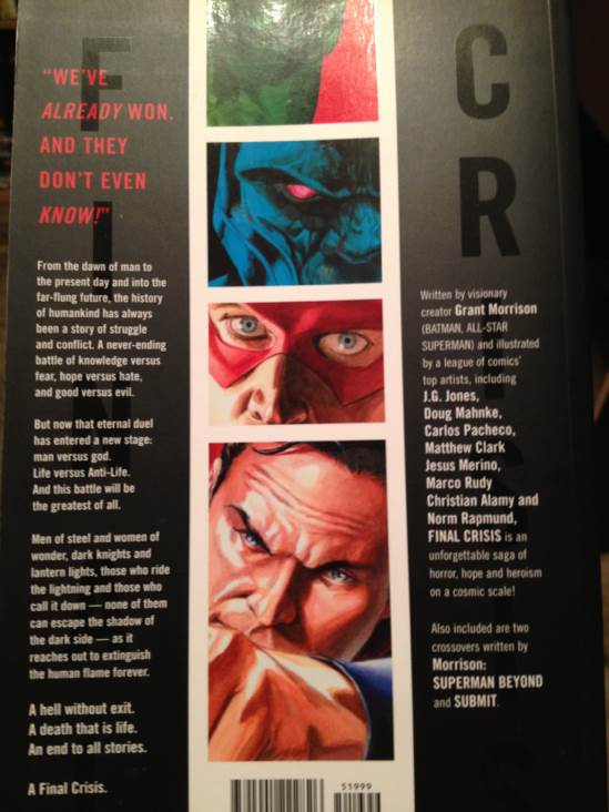 Final Crises  comic book collectible [Barcode 9781401222826] - Main Image 2