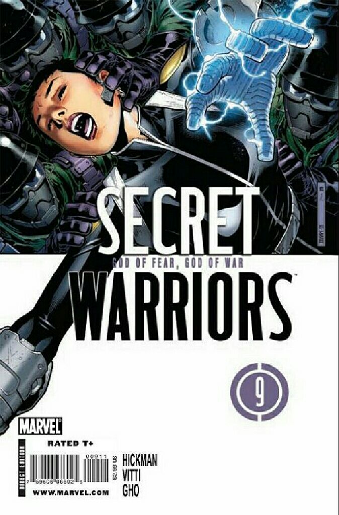 Secret Warriors - Marvel Comcs (9 - Dec 2009) comic book collectible [Barcode 759606066025] - Main Image 1
