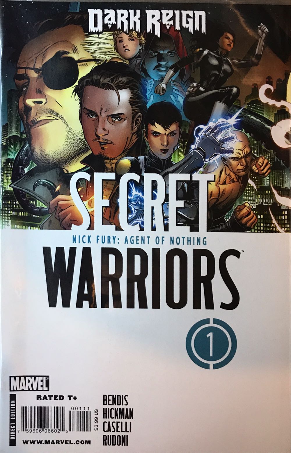 Secret Warriors - Marvel Comcs (1 - Apr 2009) comic book collectible [Barcode 75960606602500111] - Main Image 2